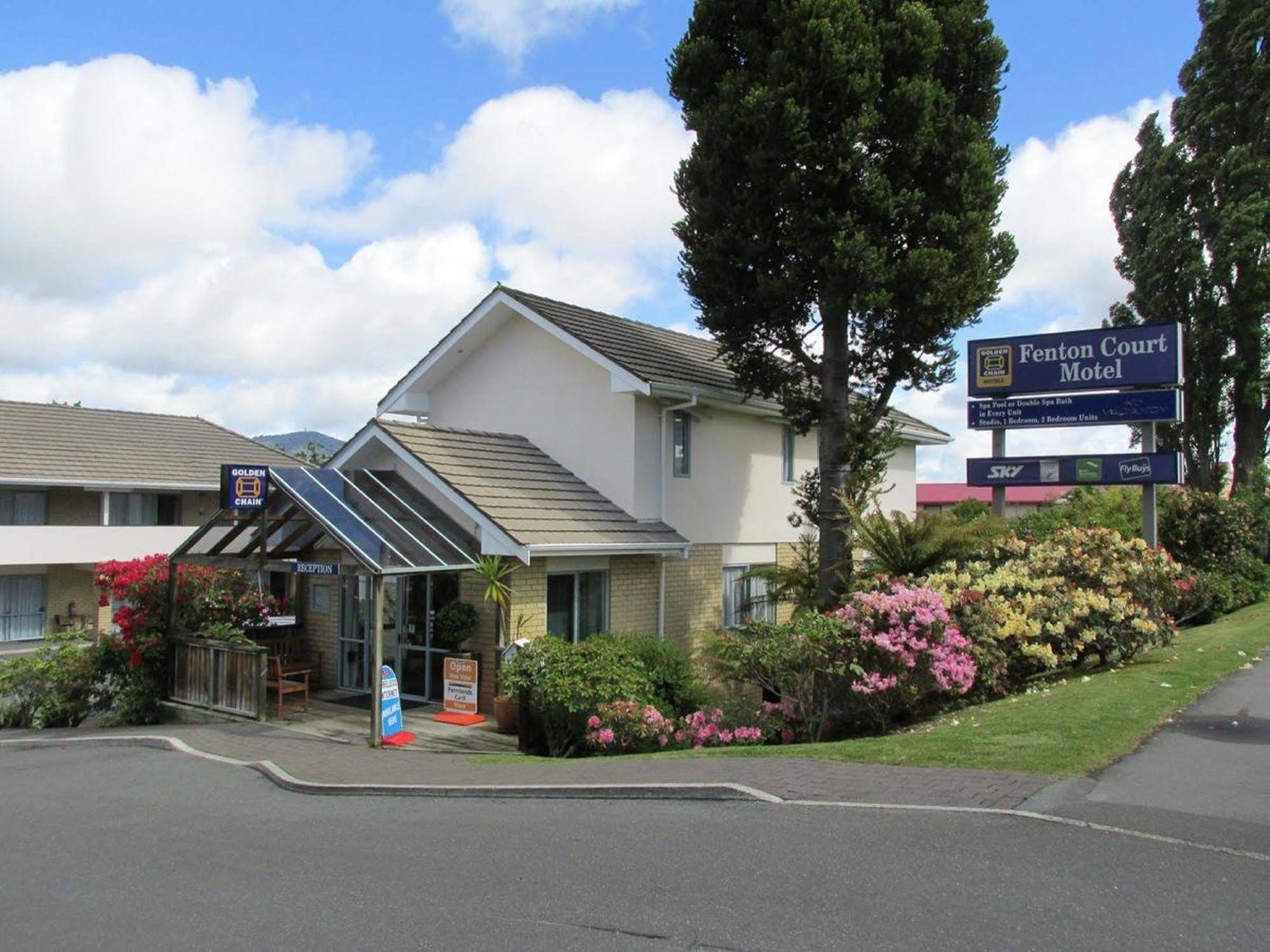 Fenton Court Motel Rotorua Eksteriør bilde